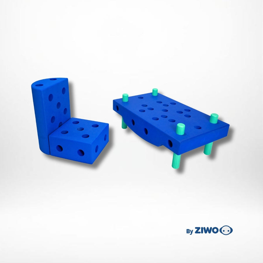 Conecta Starter 🧩 • Set Inicial de Bloques de Construcción Infantil