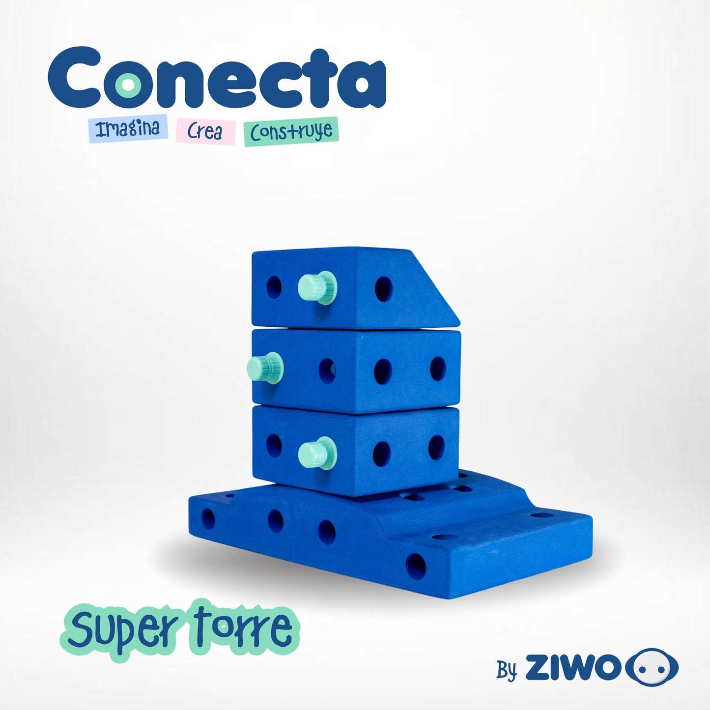 🧩 Conecta • Bloques de Goma EVA