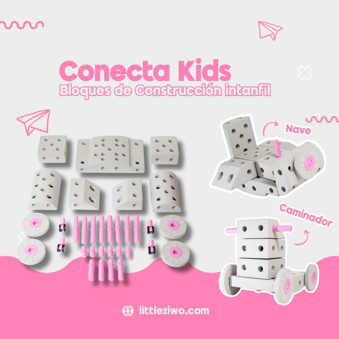 Conecta Kids 🧩 • Set de Construcción Infantil