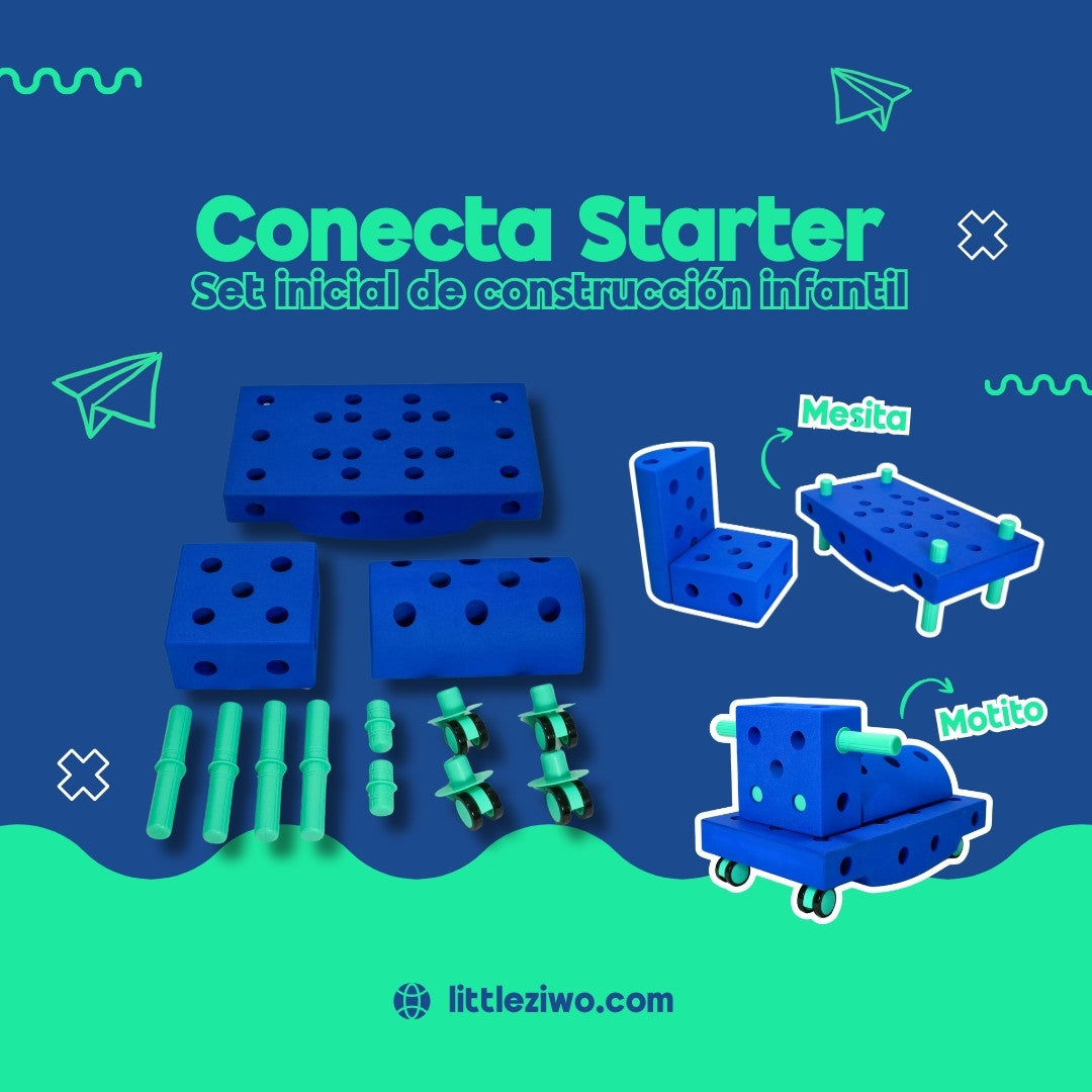 Conecta Starter 🧩 • Set de Construcción Infantil
