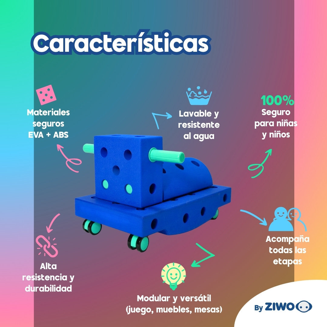Conecta Starter 🧩 • Set de Construcción Infantil