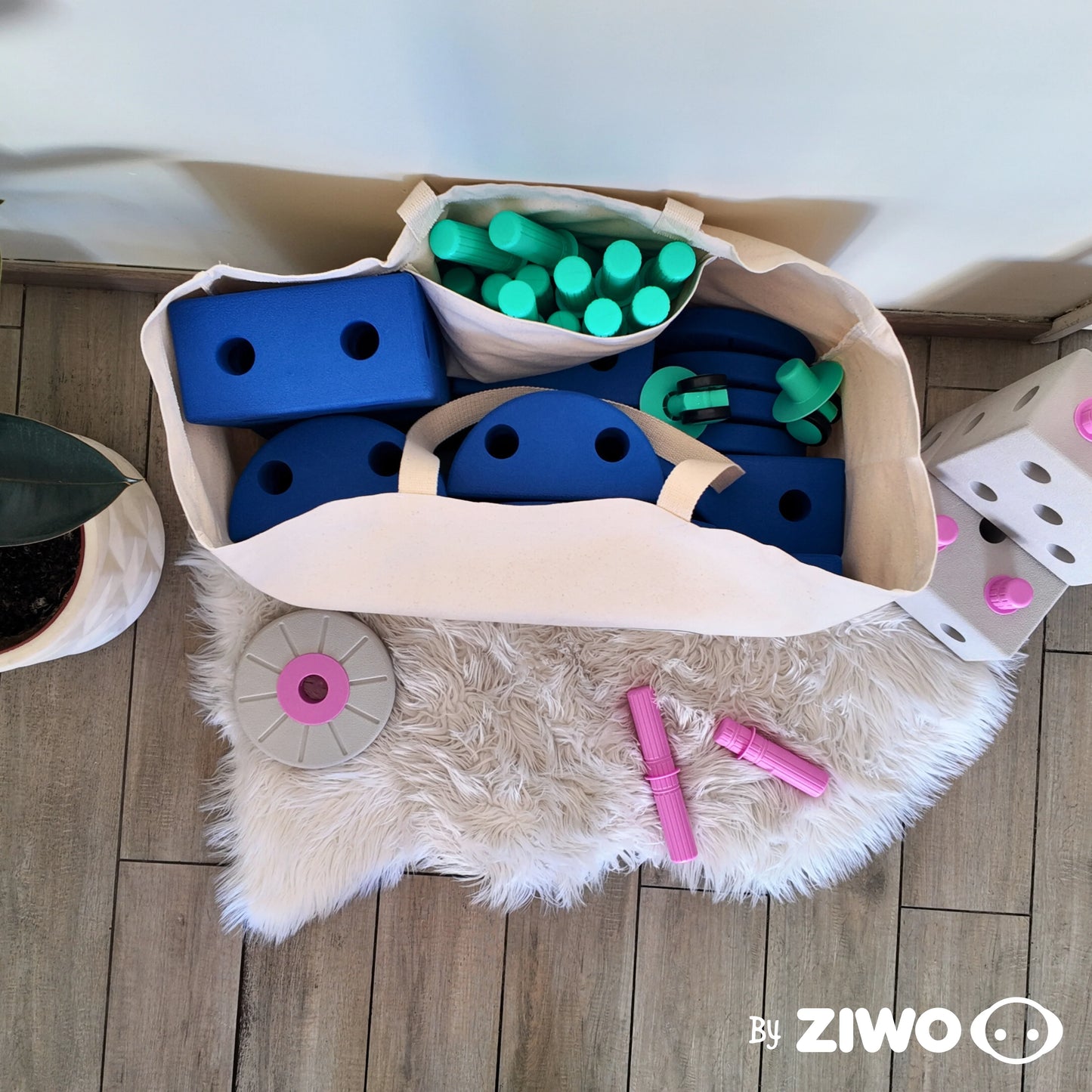 Bolsa LONA Conecta Kids