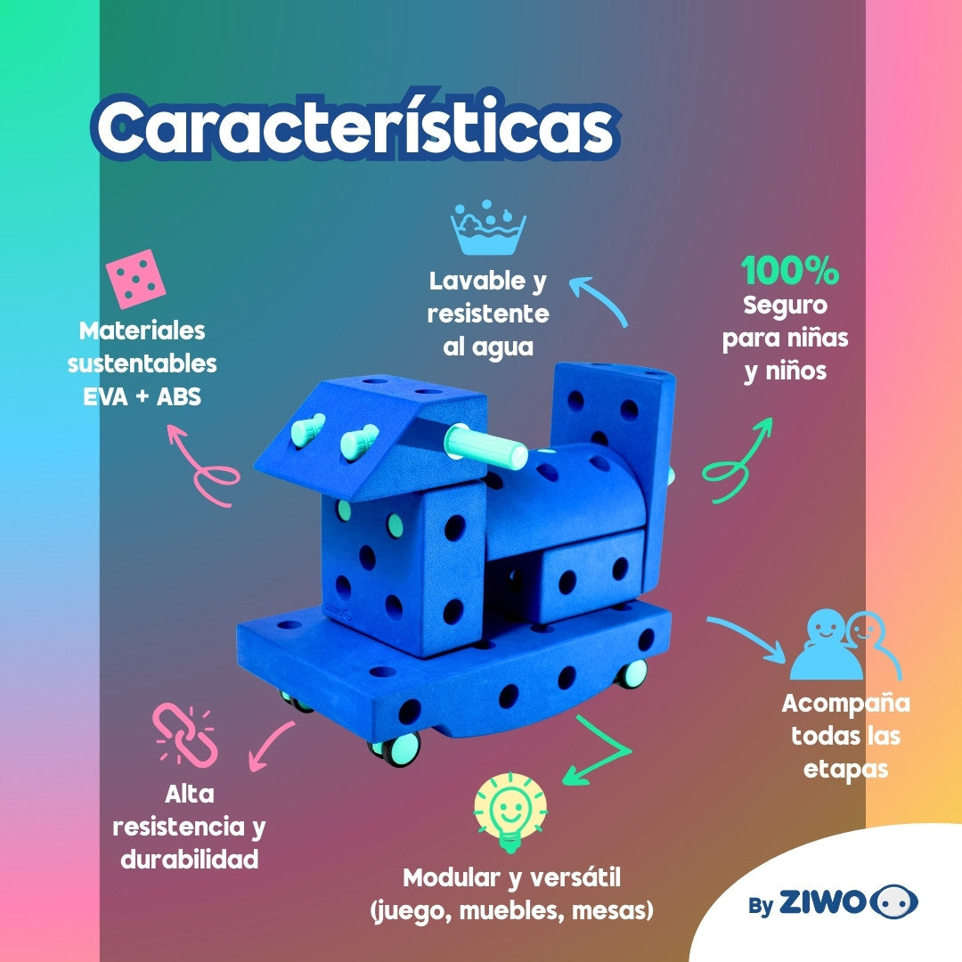 Conecta Kids 🧩 • Set de Construcción Infantil