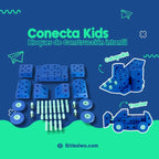 Conecta Kids 🧩 • Set Completo de Bloques de Construcción Infantil